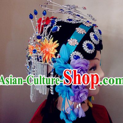 Chinese Classical Peking Opera Wig and Hair Accessories