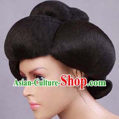 Ancient Chinese Tang Dynasty Palace Empress Wig for Women