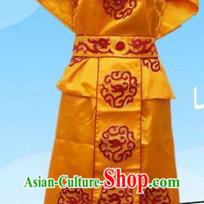 Traditional Chinese Dragon Dancer Costume for Men
