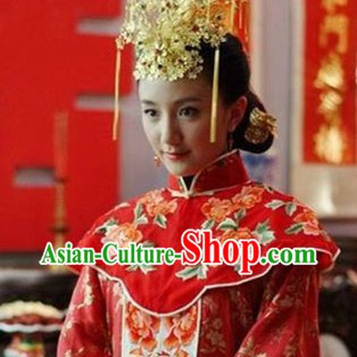 Chinese Classical Wedding Butterfly Shape Phoenix Coronet for Brides