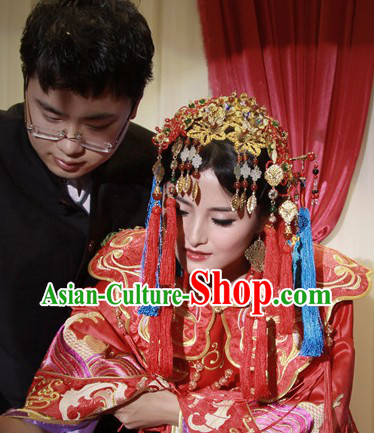 Ancient Chinese Royal Wedding Crown for Women