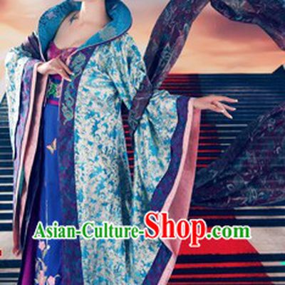 Ancient Palace High Collar Empress Long Trail Clothing Complete Set