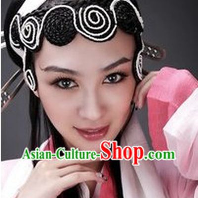 Chinese Classical White Snake Fairy Wig and Headpiece
