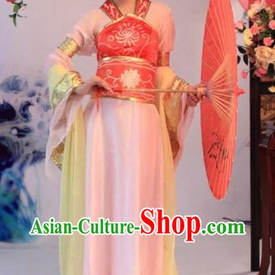 Tang Dynasty Palace Beauty Dance Costumes and Hair Accessories
