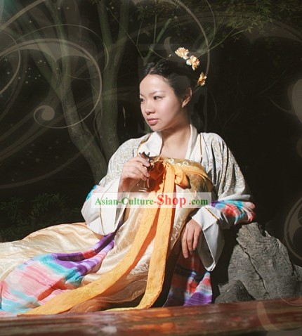 Tang Dynasty Hanfu Clothing for Girls