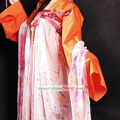 Ancient Chinese Tang Dynasty Housewife Costumes