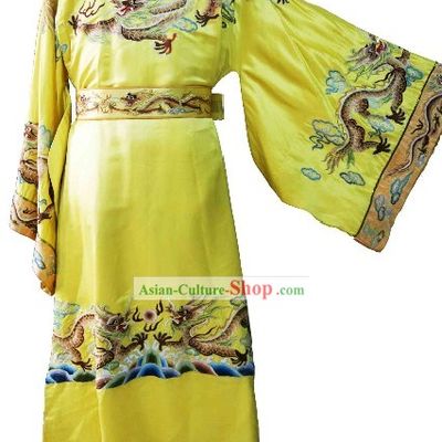 Ancient Chinese Qing Dynasty Emperor Dragon Clothing
