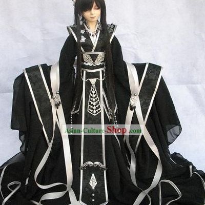 Ancient Chinese Prince Cosplay and Headgear Costumes