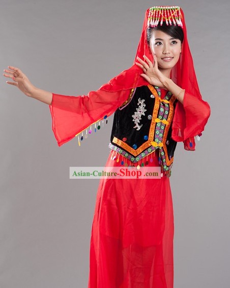 Traditional Xinjiang Dance Costume for Women