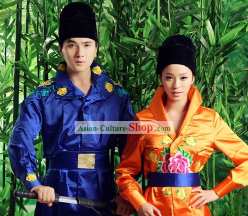 A Couple of Chivalrous Swordsmen and Hat