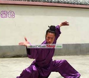 Traditional Daoist Priest Purple Robe