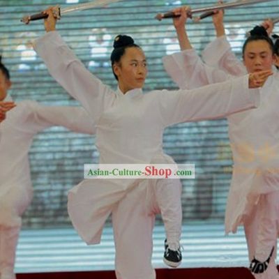 Daoist Priest Students Clothing and Headpiece