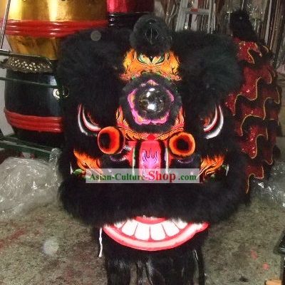 Competition and Parade Lion Mask and Costumes Complete Set