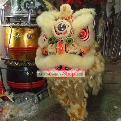Business Opening Lion Head and Dance Costume Complete Set