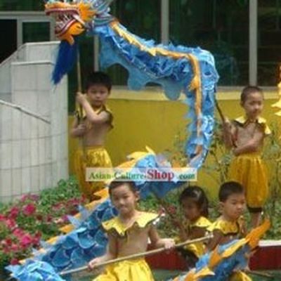 7 Meters 6 Students Dragon Dance Costumes Complete Set Free Worldwide Delivery