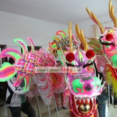 Supreme Competition and Parade Glow in the Dark Dragon Dance Costume Complete Set