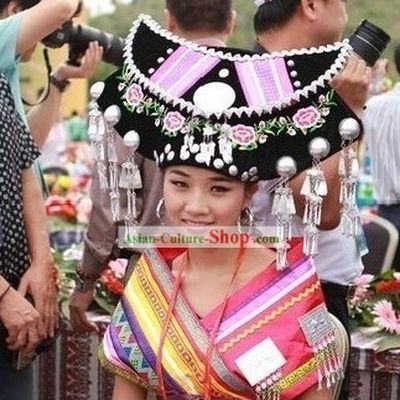 Traditional Chinese Minority Handmade Hat