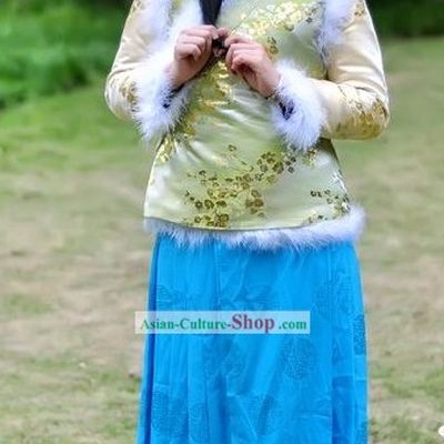 Ancient Chinese Ming Dynasty Women Vest Attire