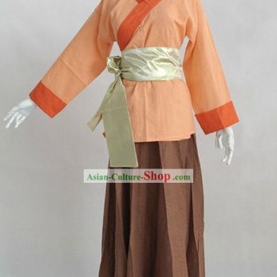 Ancient Chinese Waiter Costume