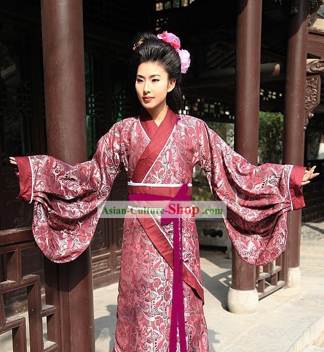 Ancient Chinese Hanfu Dress for Women
