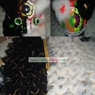 Unique Supreme Two Colors Lion Dance Costume Complete Set