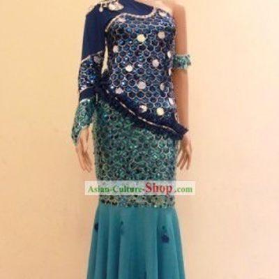 Traditional Chinese Fish Dance Costume for Women