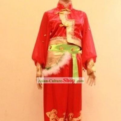 Traditional Chinese Chopsticks Dance Costumes for Women