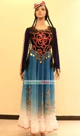 Traditional Xinjiang Dance Costumes for Women