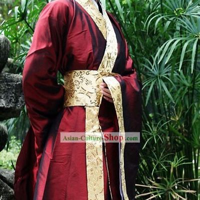 Ancient Hanfu Guzhuang Clothing for Men