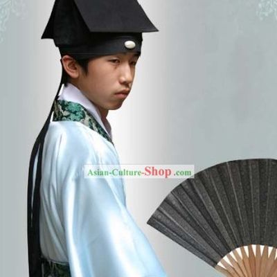Ancient Chinese Male Fang Jin Fabric Hat