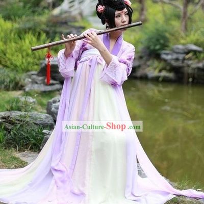 Traditional Tang Dynasty Musician Skirt Costume