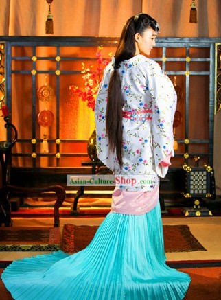 Chinese Classical Han Empress Lv Zhi Costume Complete Set