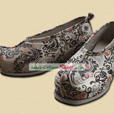 Traditional Chinese Handmade Hanfu Shoes for Men
