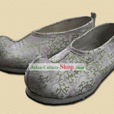 Ancient Chinese Handmade Bow Shoes for Men