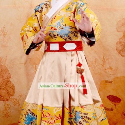 Ancient Ming Dynasty Government Emperor Bodyguard Costume and Hat
