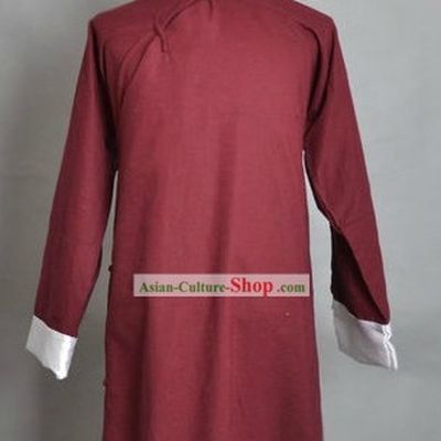 Traditional Chinese Minguo Time Old Shanghai Lu Xun Robe for Men