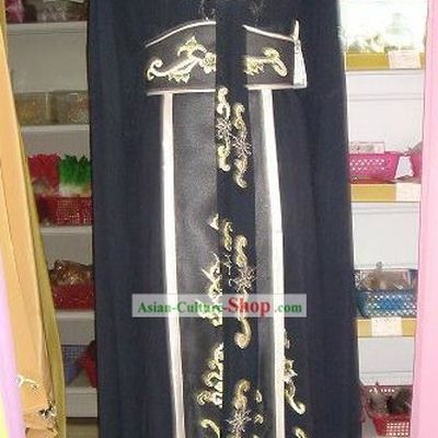 Ancient Chinese Black Palace Embroidered Costumes