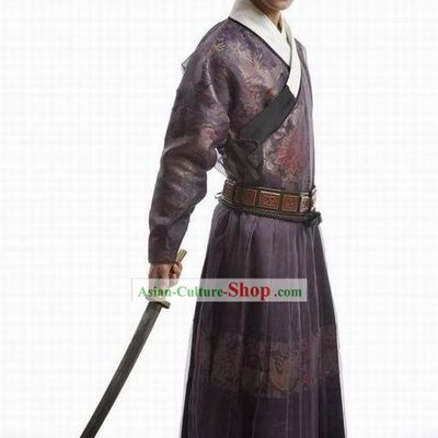 Ancient Chinese Palace Guard Costumes and Hat for Men