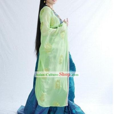 Ancient Chinese Palace Princess Costumes and Hair Accessories