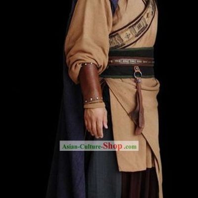 Ancient Chinese Xiang Yu Hero Costumes Complete Set for Men