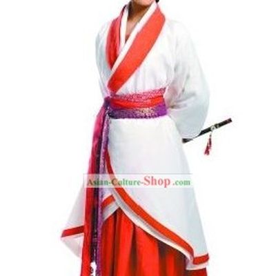 Ancient Chinese Swordswoman Hanfu Costume
