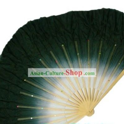 Traditional Chinese Classical Ink Color Silk Dance Fan