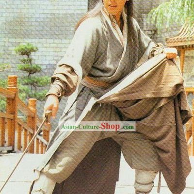 Chinese Film Character Ling Huchong Costume for Men