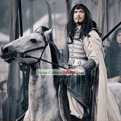 Ancient General Ma Chao Costumes Complete Set for Men