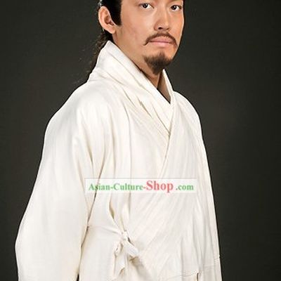 Three Kingdoms Sun Quan Costumes and Headpiece Complete Set for Men