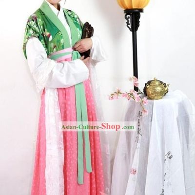 Traditional Chinese Han Clothing for Girls