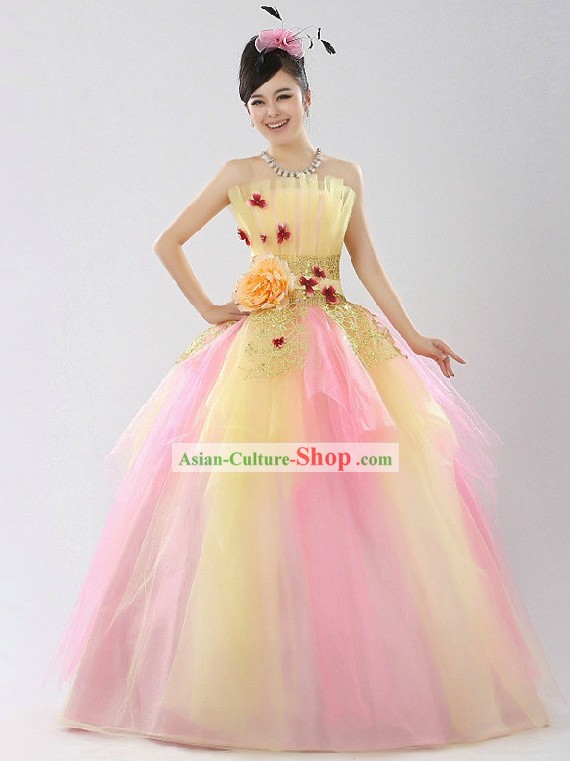 Festival Celebrations and Host Dance Costumes and Headpiece for Women