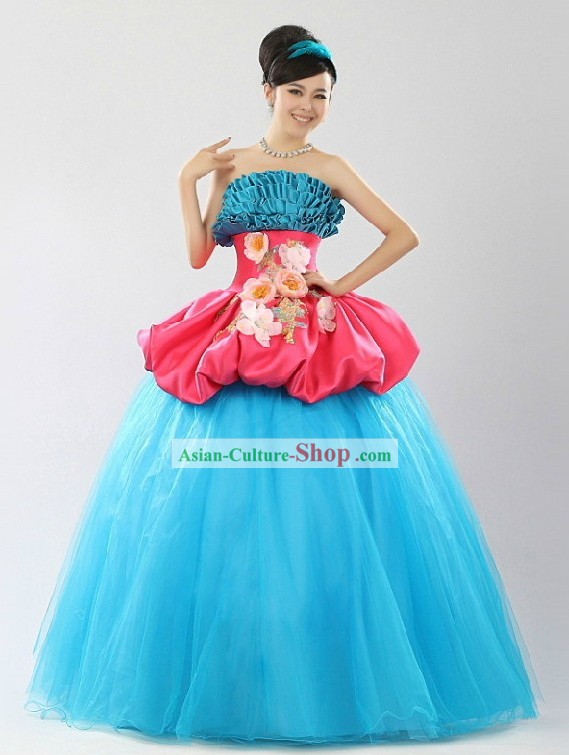 Chinese Classical Flower Dance Costume for Women