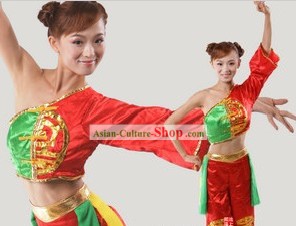 Folk Chinese Dancing Costumes for Women