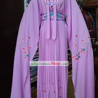 Long Sleeve Purple Dance Costumes for Women